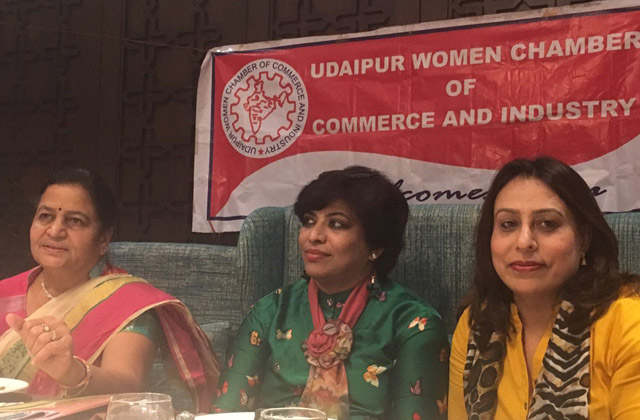 Maya Kumbhat with UWCCI Members